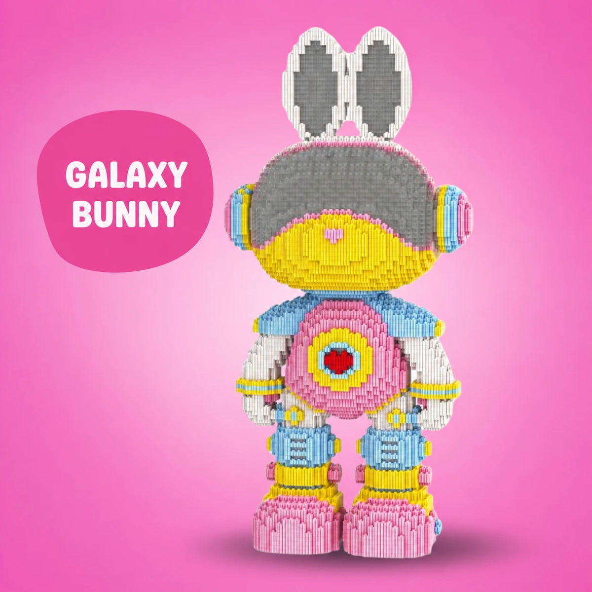 Pixi Bunny Lapin Géant de 55 cm à Assembler