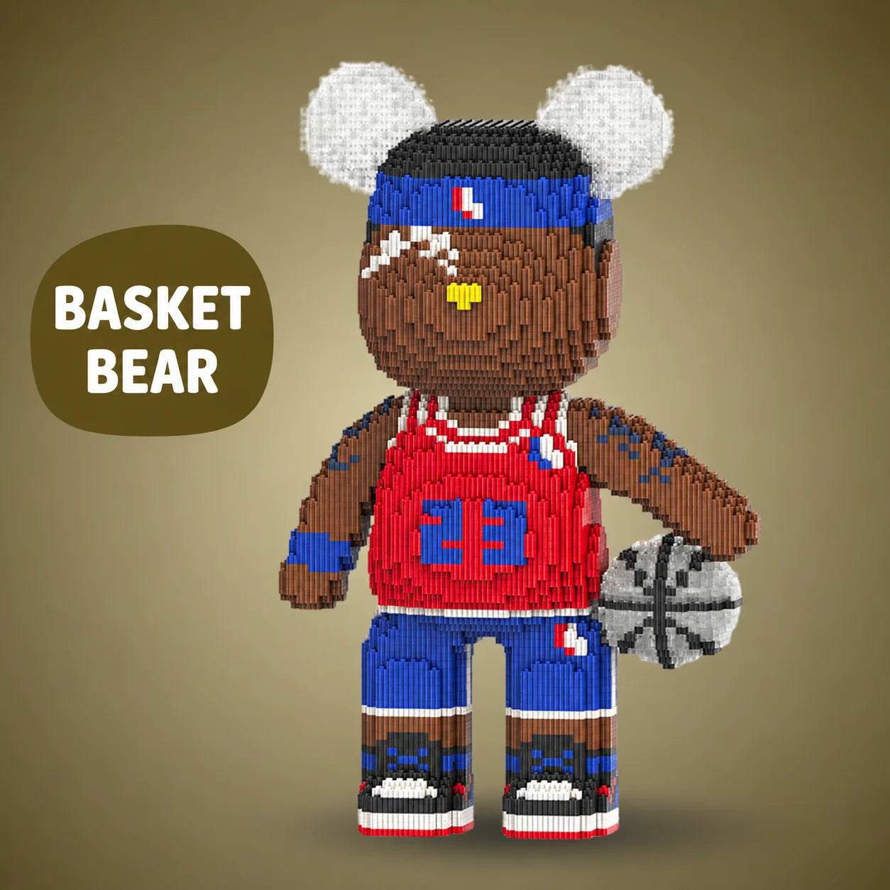 Pixi Bear Ours Géant de 43 cm à Assembler