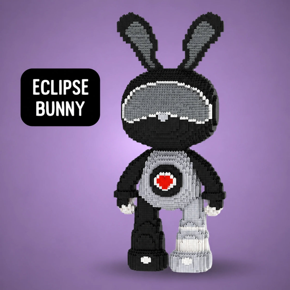 Pixi Bunny Lapin Géant de 55 cm à Assembler