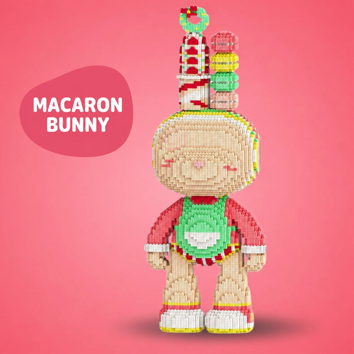 Pixi Bunny Lapin Géant de 55 cm à Assembler